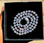 8mm Moissanite Star Tennis Chain